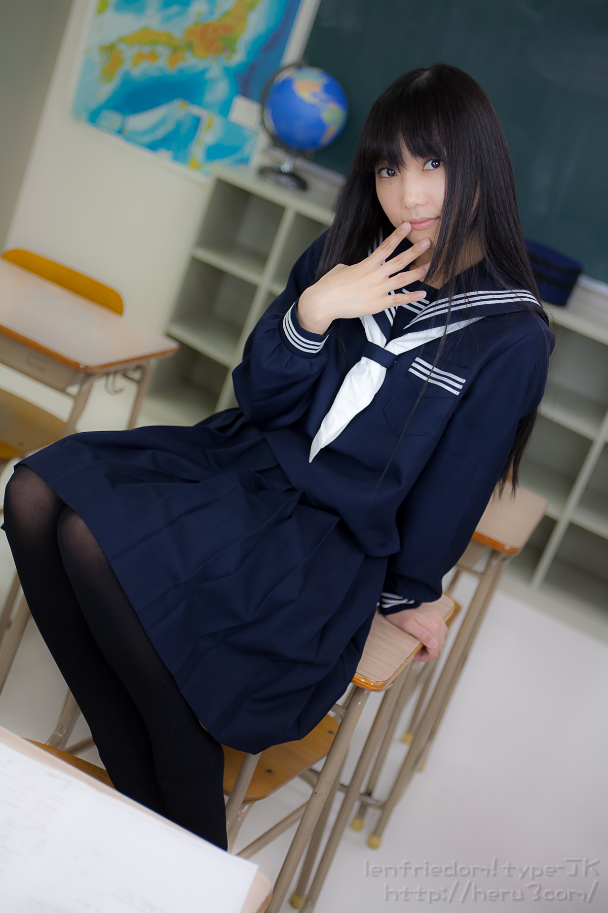 (C80) (コスプレ) [lenfried] lenfriedom CosPlay制服诱惑套图